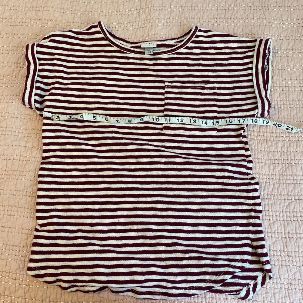 4/$12 or 3/$9  Short Sleeved Striped Top